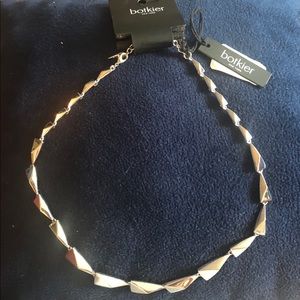 Botkier spearhead silvertone Necklace